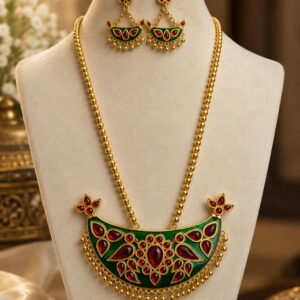 premium-copper-base-gold-plated-assamese-junbiri-bridal-jewellery-set Premium Copper Base Gold-Plated Assamese Junbiri Bridal Jewellery Set